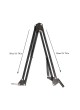 Proocam AA-15BK Adjustable Microphone Phone Foldable Stand Holder 